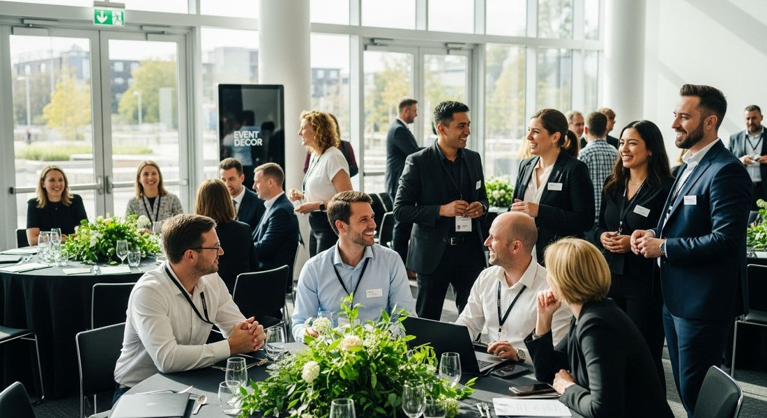 corporate event decor ideas
