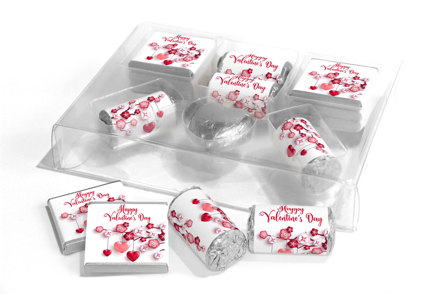 Valentines Day, Chocolates, Sweets in Combo Box - Personalised Favours - Valentine V1