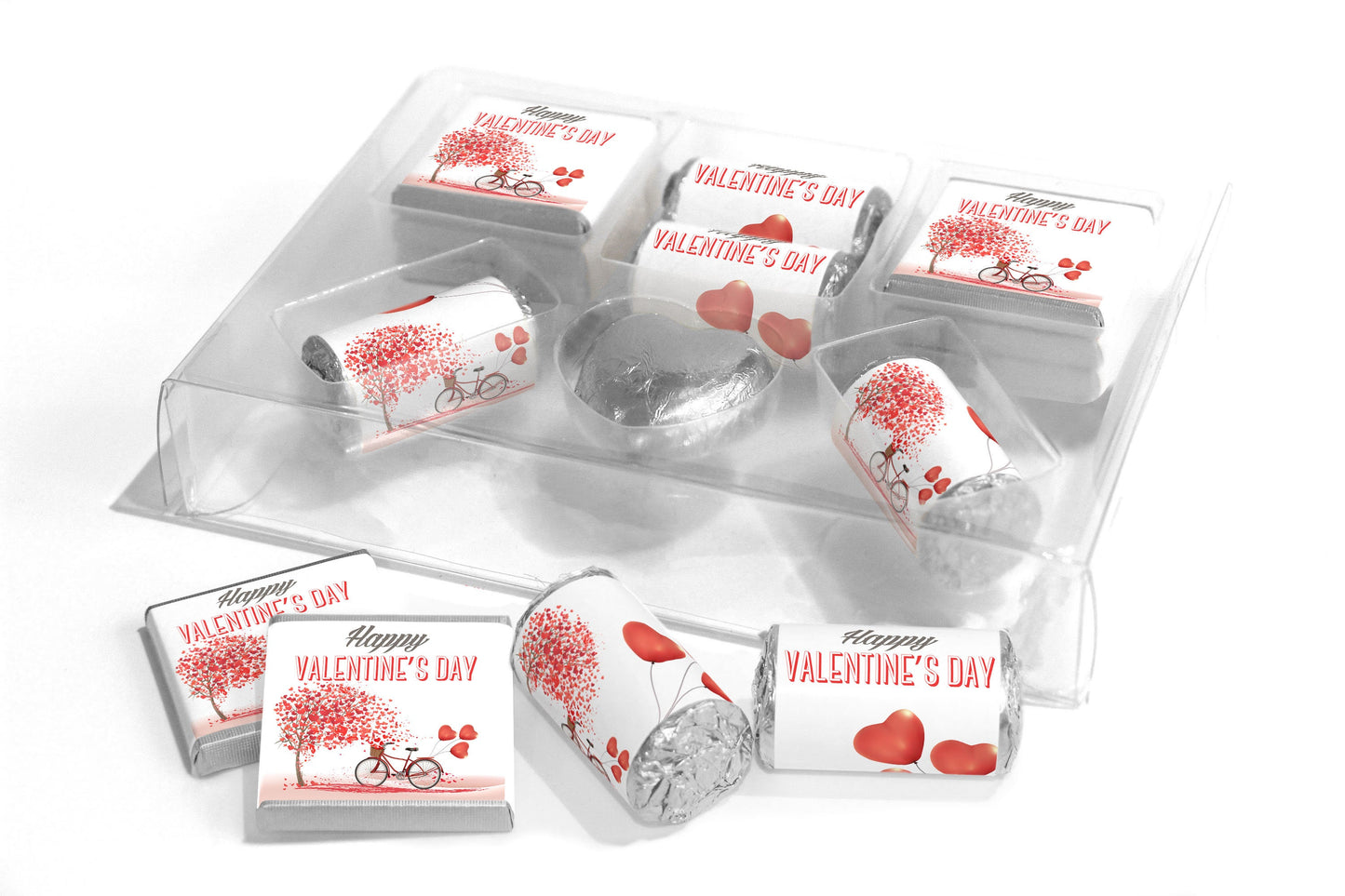 Valentines Day, Chocolates, Sweets in Combo Box - Personalised Favours - Valentine V4