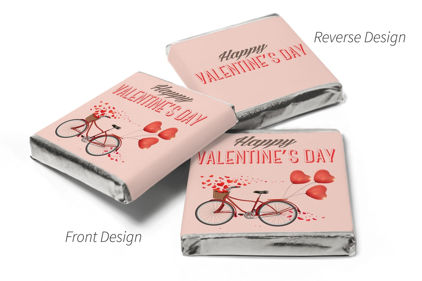 Valentines Day Favours - Neapolitan Chocolates - Valentine V8 - Personalise4uLtd