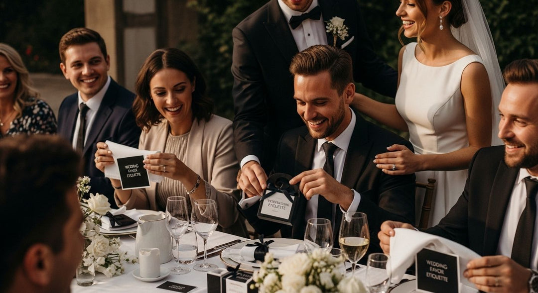 wedding favor etiquette