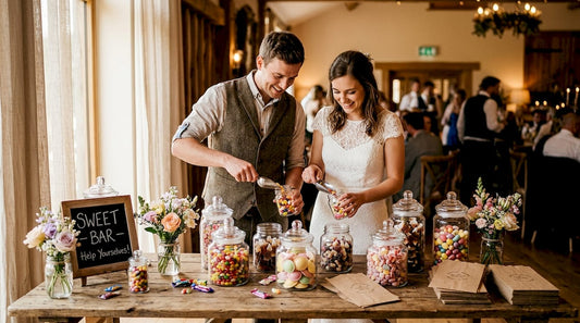 How to plan a wedding candy bar for a unique celebration - Personalise4uLtd