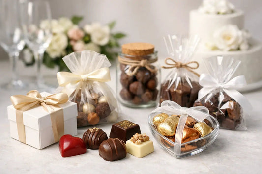 12 Wedding Chocolate Favor Examples - Personalise4uLtd