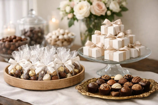 How to Display Wedding Chocolate Favors - Personalise4uLtd