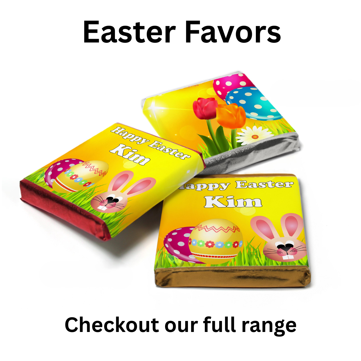 Easter Neapolitan Chocolates - Personalise4uLtd