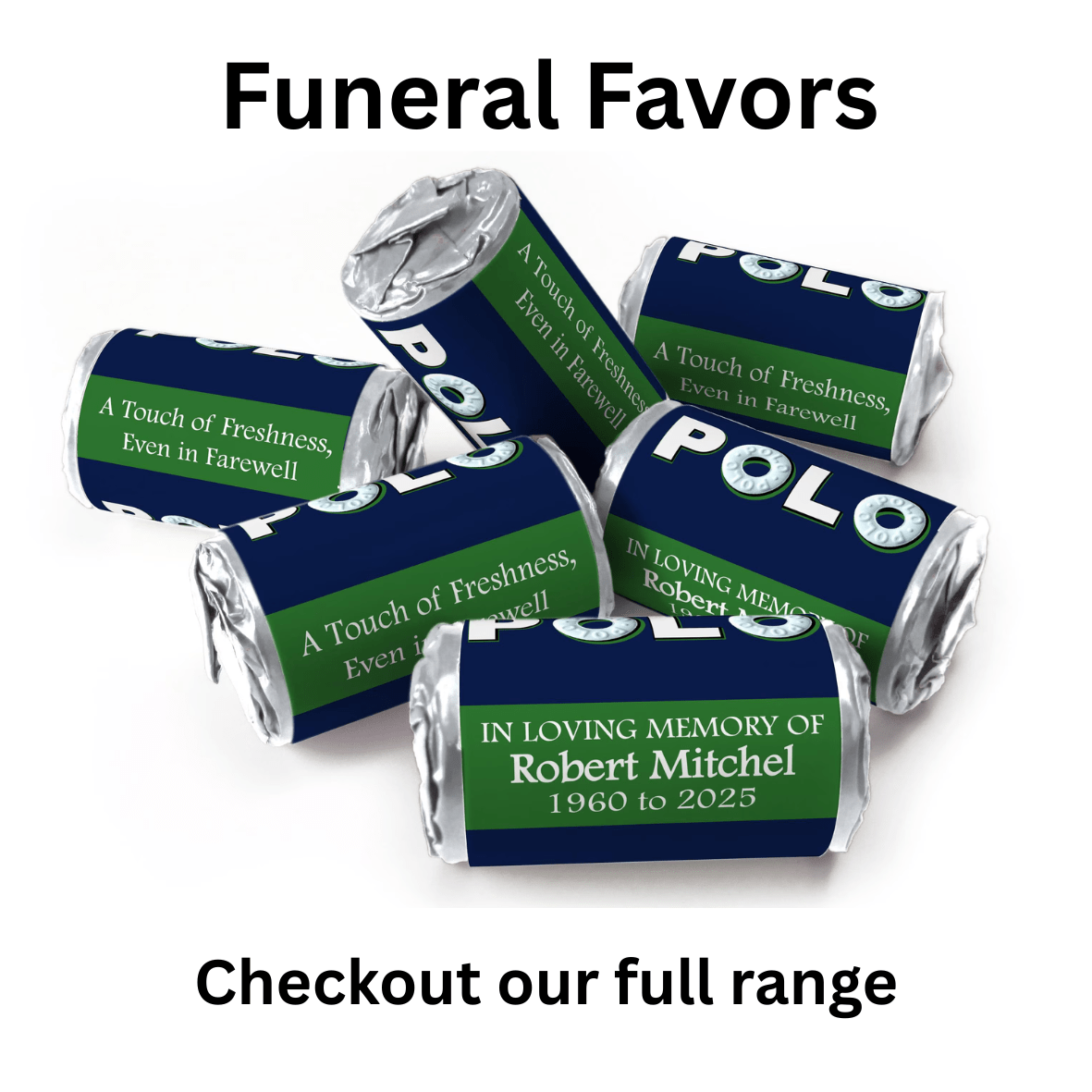 Funeral Favors - Personalise4uLtd