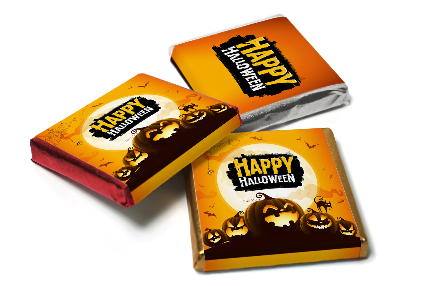 Halloween Neapolitan Chocolates