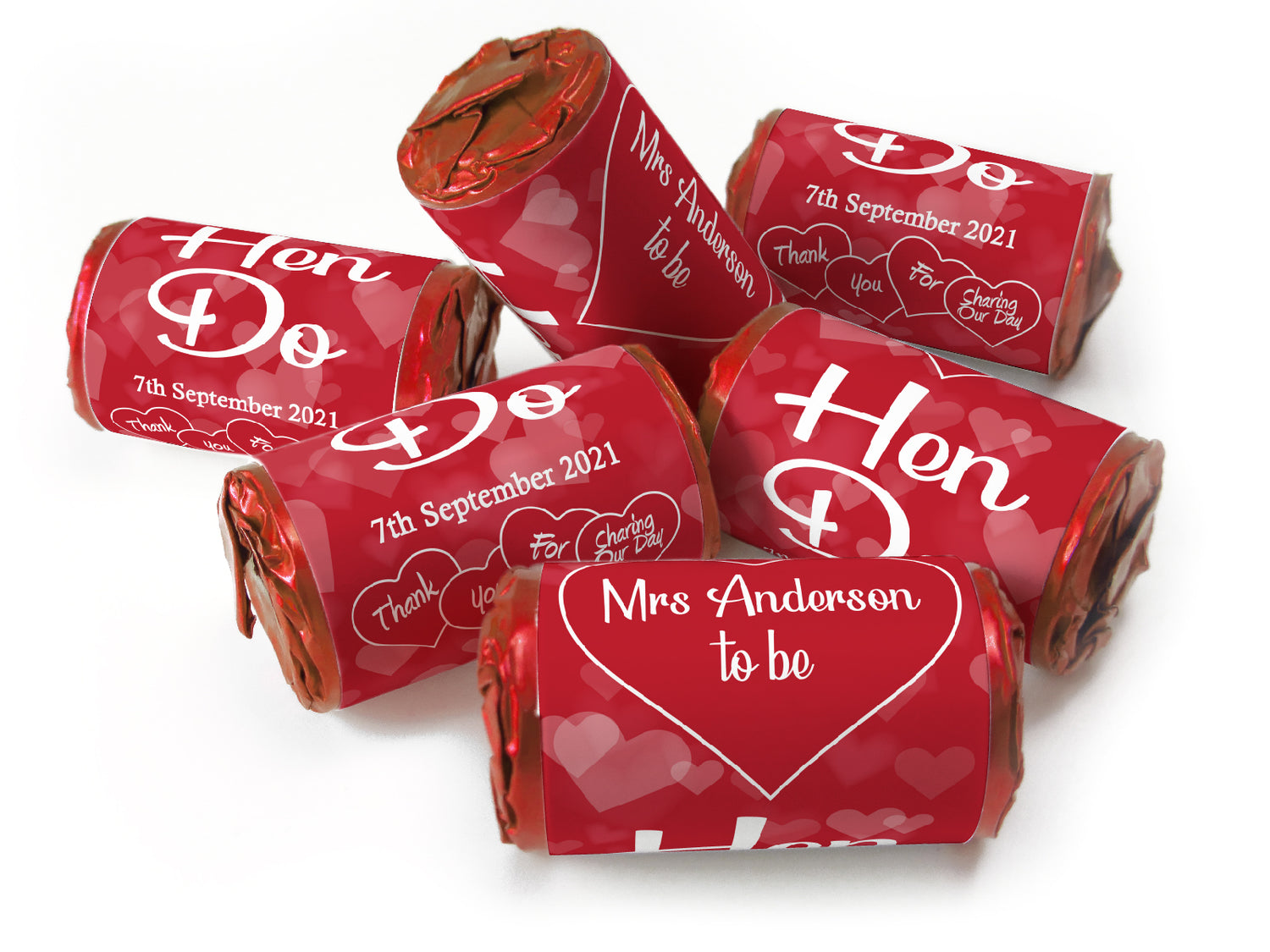 Hen - Love Heart Sweets