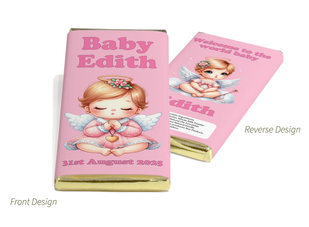 Baby Shower Chocolate Bars