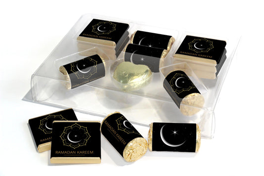 Ramadan Large Combo Box - EID GIFTS - Neapolitan Chocolates/Heart/Love Heart Sweets - V1