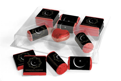 Ramadan Large Combo Box - EID GIFTS - Neapolitan Chocolates/Heart/Love Heart Sweets - V1 - Personalise4uLtd