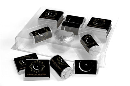 Ramadan Large Combo Box - EID GIFTS - Neapolitan Chocolates/Heart/Love Heart Sweets - V1 - Personalise4uLtd
