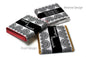 Mehndi / Wedding Chocolates - Personalised Favours - Neapolitan Chocolates - Black Banner