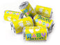 Baby Shower Sweets - Personalised Favours - Love Heart Sweets with Inner Foil choices, Yellow - V6