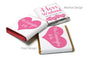 Hen Weekend Chocolates - Personalised Favours - Neapolitan Chocolates- V1