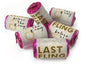 Hen Party Last Fling - Personalised Favours - Love Heart Sweets with Inner Foil choices - V4