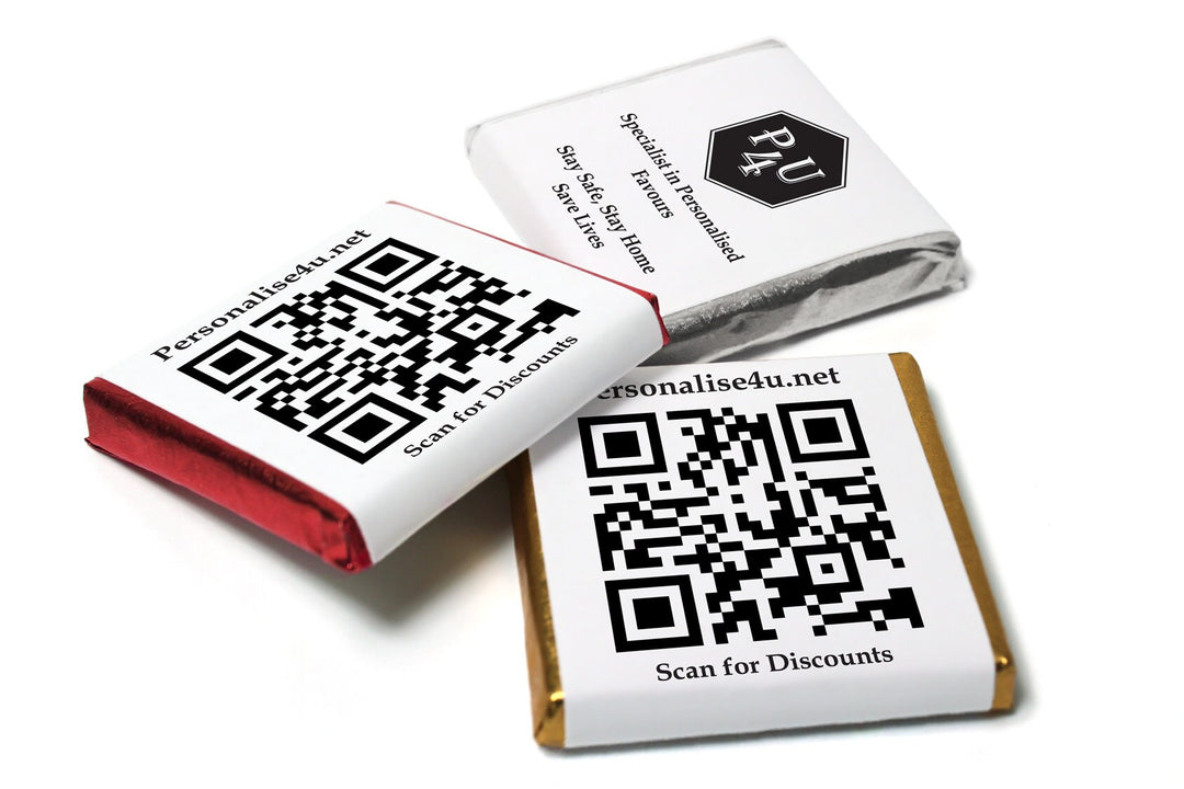 QR Code Favours, Business Chocolate Neapolitan's