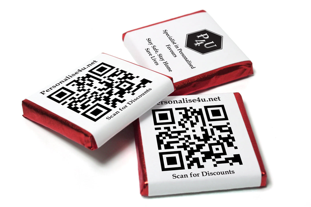 QR Code Favours, Business Chocolate Neapolitan's