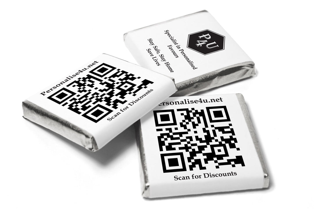 QR Code Favours, Business Chocolate Neapolitan's