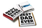 Fathers Day / Best Dad Chocolates - Personalised Favours - Neapolitan Chocolates - V1