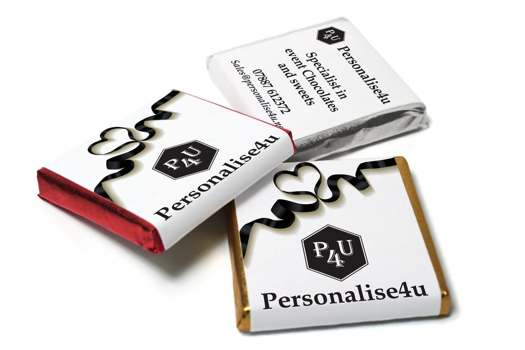 Business Chocolates - Personalised Favours - Neapolitan Chocolates - Giveaways / Promotion