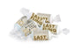 Hen Sweets - Personalised Favours - Love Heart Sweets, Last Fling - Clear ends - V4_Retro