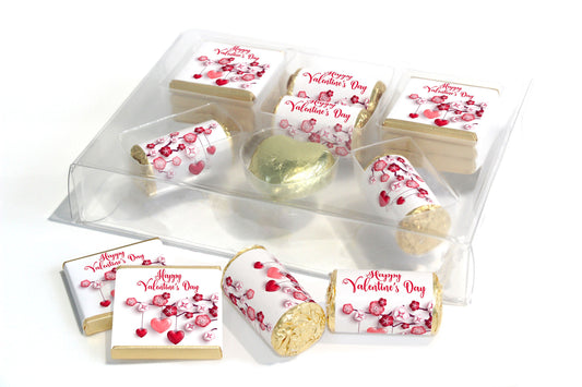 Valentines Day, Chocolates, Sweets in Combo Box - Personalised Favours - Valentine V1