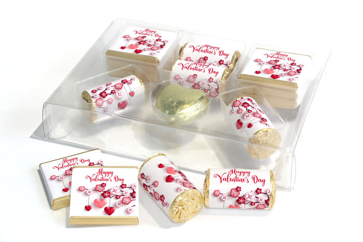Valentines Day, Chocolates, Sweets in Combo Box - Personalised Favours - Valentine V1