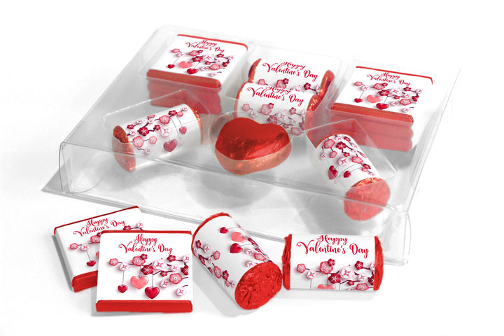 Valentines Day, Chocolates, Sweets in Combo Box - Personalised Favours - Valentine V1