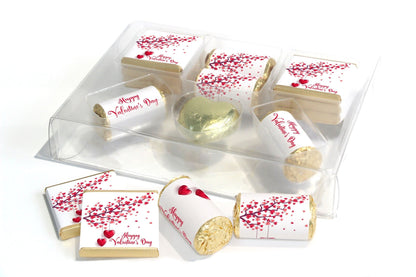 Valentines Day, Chocolates, Sweets in Combo Box - Personalised Favours - Valentine V2 - Personalise4uLtd