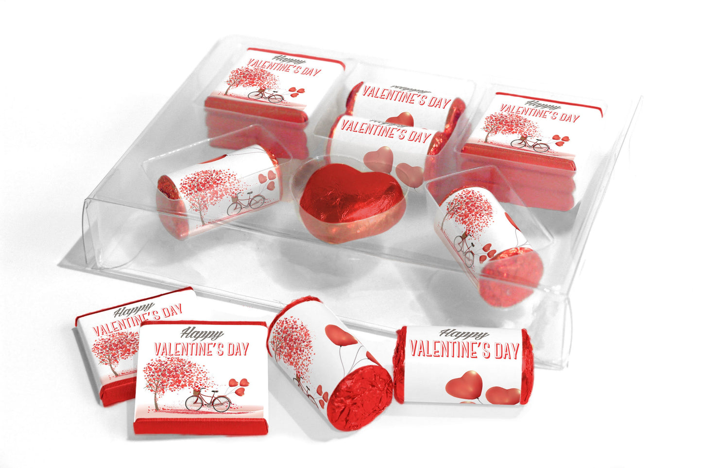 Valentines Day, Chocolates, Sweets in Combo Box - Personalised Favours - Valentine V4