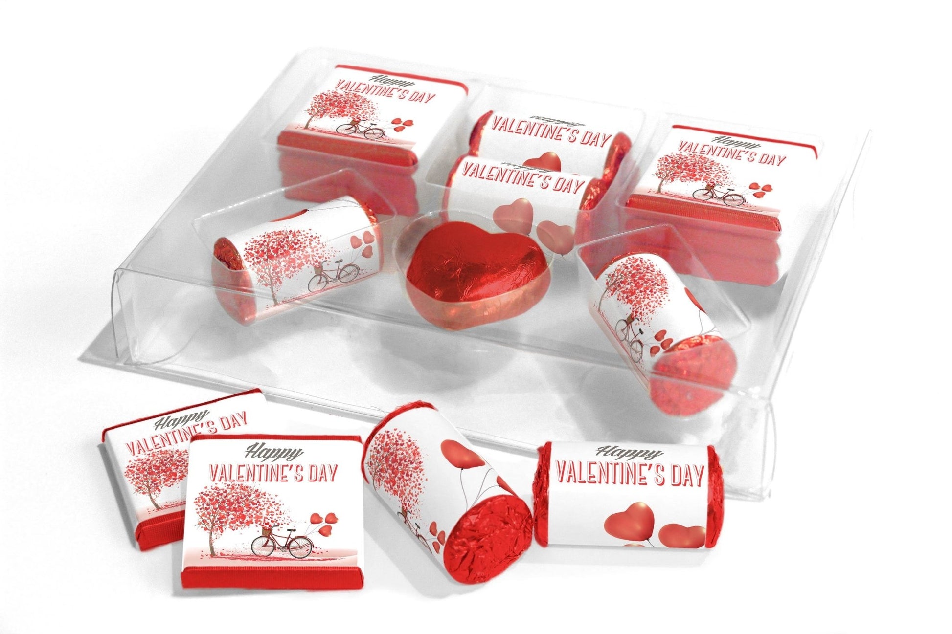 Valentines Day, Chocolates, Sweets in Combo Box - Personalised Favours - Valentine V4 - Personalise4uLtd