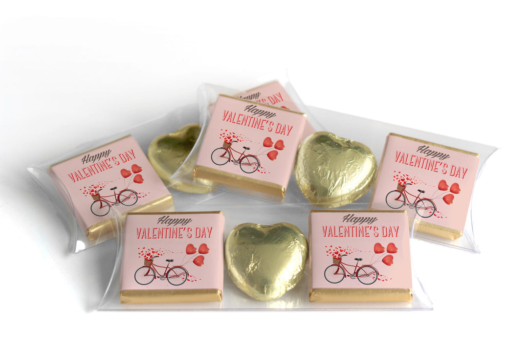 Choc Heart Trio Valentines Day Chocolates - Neapolitan Chocolates - V8