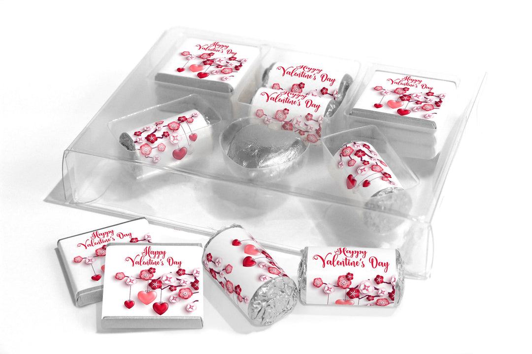 Valentines Day, Chocolates, Sweets in Combo Box - Personalised Favours - Valentine V1