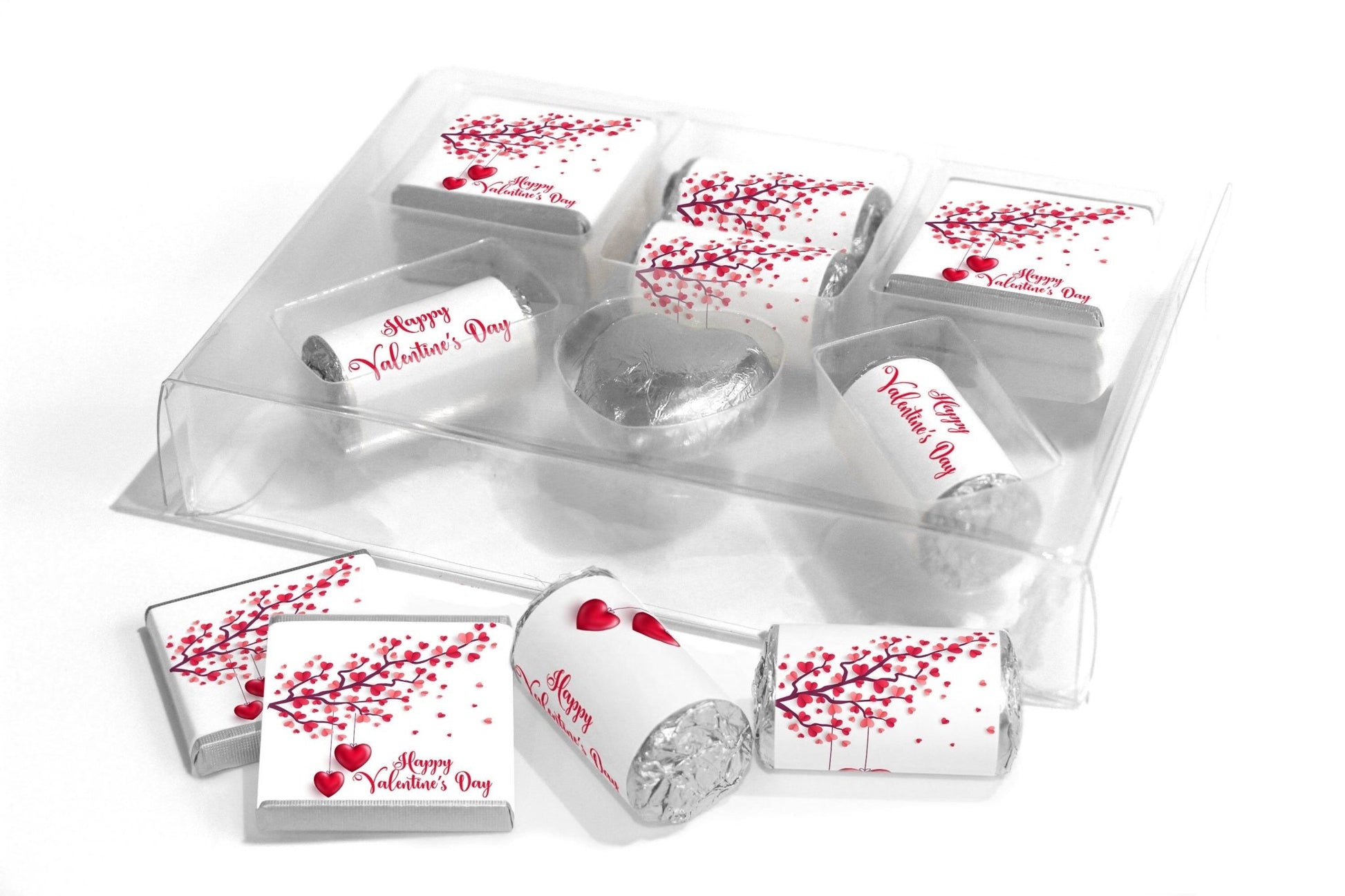 Valentines Day, Chocolates, Sweets in Combo Box - Personalised Favours - Valentine V2 - Personalise4uLtd