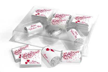 Valentines Day, Chocolates, Sweets in Combo Box - Personalised Favours - Valentine V2 - Personalise4uLtd