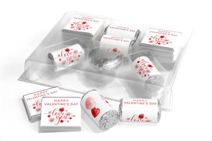 Valentines Day, Chocolates, Sweets in Combo Box - Personalised Favours - Valentine V6 - Personalise4uLtd