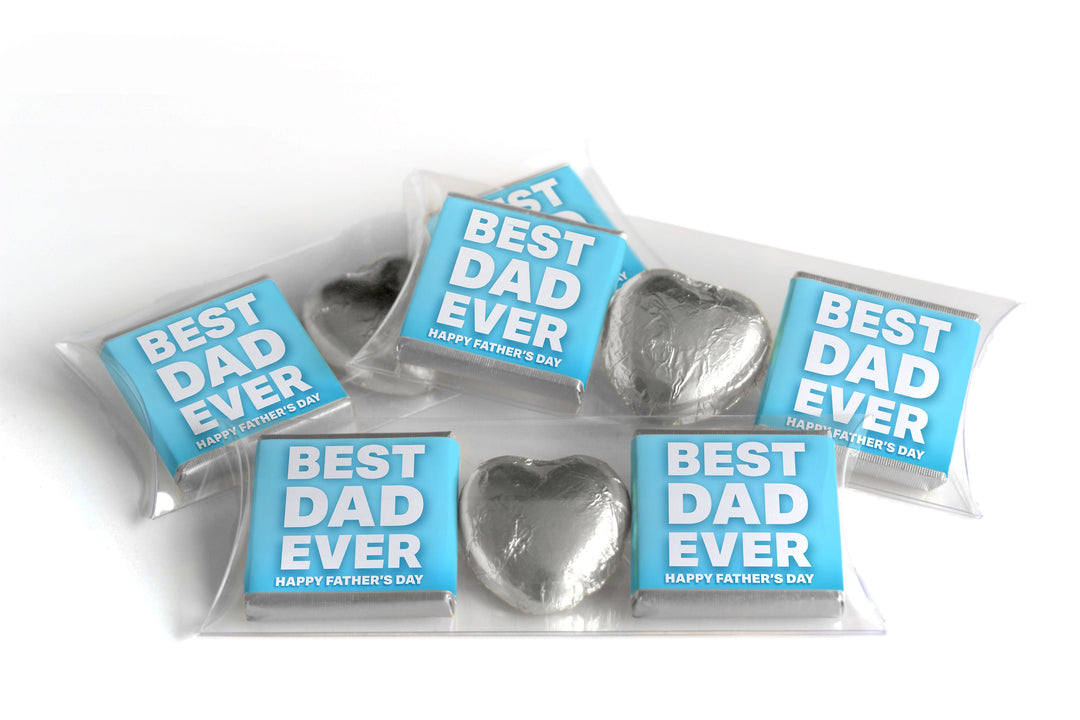 Choc Heart Trio Fathers Day Chocolates - Neapolitan Chocolates - V0