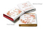 Floral Wedding Chocolates - Personalised Wedding Favours - Neapolitan Chocolates - V24
