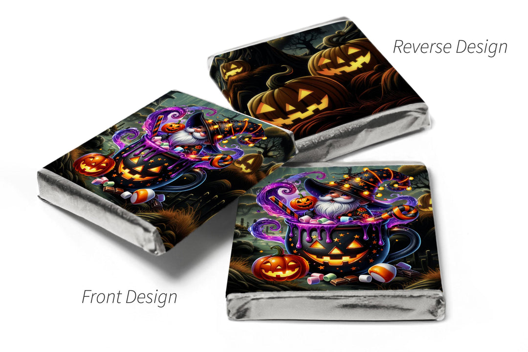 Halloween Gonk Chocolates - Personalised Favours - Neapolitan Chocolates - V7