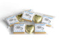 2 Choc Heart Trio Engaged Chocolates - Personalised Favours - Neapolitan Chocolates - V1 - Silver Rings