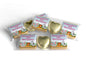 Choc Heart Trio Birthday Gifts - Jungle - Personalised Favours - Neapolitan Chocolates -Pink Text