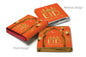 EID Mubarak Chocolates - Favours - Neapolitan Chocolates - V3 - Orange