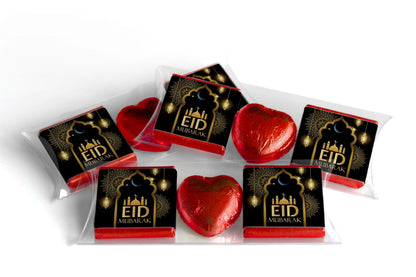 EID Heart Trio Day Chocolates - Neapolitan Chocolates - V3  Black