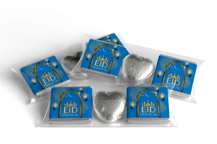 EID Heart Trio Day Chocolates - Neapolitan Chocolates - V3  Blue
