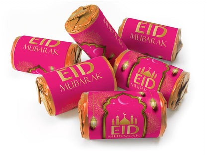 EID Sweets - EID Gifts - Favors - Love Heart Sweets with Inner Foil choices - Pink V3