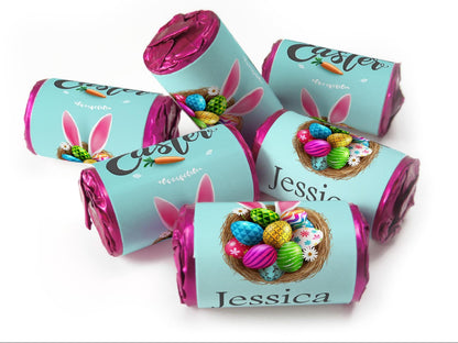 Easter Sweets - Easter Gifts - Favors - Love Heart Sweets with Inner Foil choices - V1