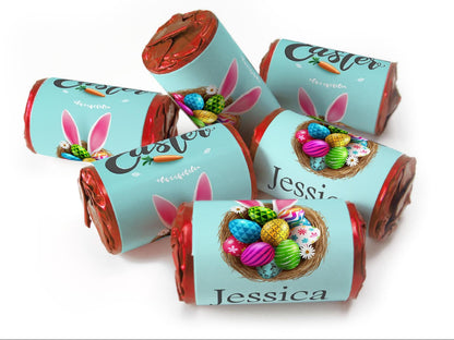Easter Sweets - Easter Gifts - Favors - Love Heart Sweets with Inner Foil choices - V1