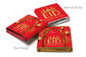 EID Mubarak Chocolates - Favours - Neapolitan Chocolates - V3 - Red