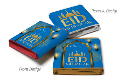 EID Heart Trio Day Chocolates - Neapolitan Chocolates - V3  Blue